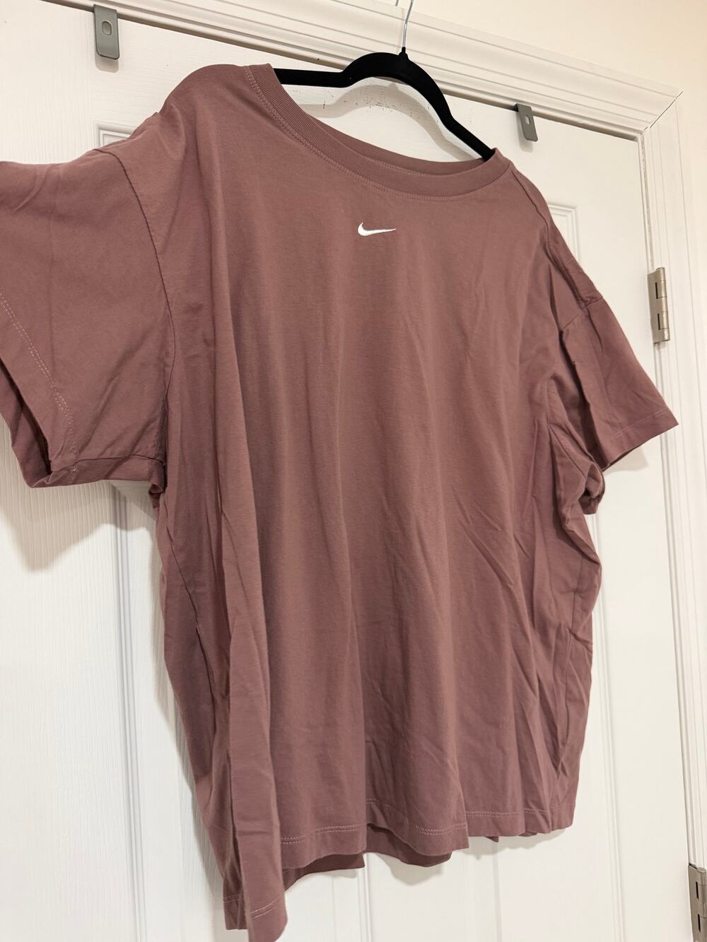Nike - Women's Plus - Oversized Loose Short-Sleeve T-Shirt - 2X - Mauve